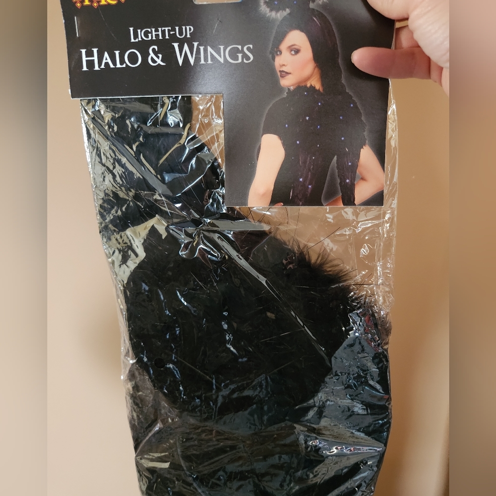 Halo and wings